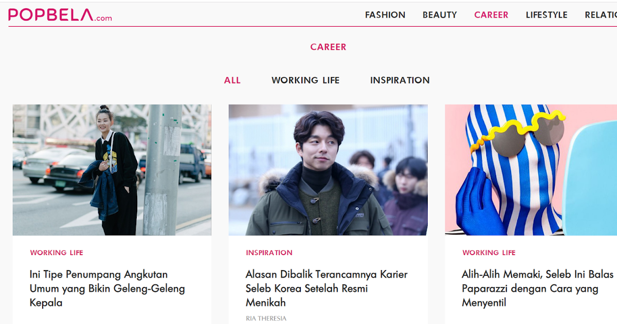 Popbela.com Salah Satu Situs Fashion Terbaik Dan Paling Populer Di Indonesia